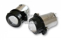 38mm projection lights, high and low beam, pair