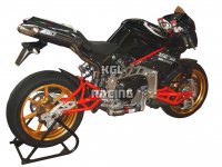 ZARD voor Bimota Tesi 3D Racing Slip-On demper 2-2 Penta Carbon