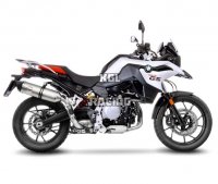 LEOVINCE pour BMW F750 / 850 GS '18-'19 - LV ONE EVO silencieux STAINLESS STEEL