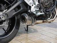 KGL Racing uitlaat Yamaha MT-07 '14-> - OVALE TITANIUM