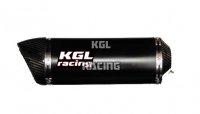 KGL Racing demper SUZUKI GSXF 650 / 1250 '07->> - DOUBLE FIRE TITANIUM BLACK