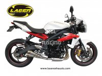 LASER X-TREME GP-STYLE D105 TRIUMPH STREET TRIPLE 2013->> - INOX LASER X-TREME GP-STYLE D105 TRIUMPH STREET TRIPLE 2013->> - INOX