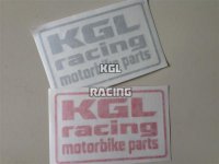 KGLracing motorbike parts sticker