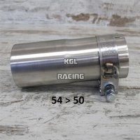 ADAPTOR CAFE' RACER SPECIAL RACCORDO ADATTATORE 54 > 50 PER CAFE' RACER SPECIAL - ADATTATORE 54 > 50 ADAPTOR CAFE' RACER SPECIAL RACCORDO ADATTATORE 54 > 50 PER CAFE' RACER SPECIAL - ADATTATORE 54 > 50