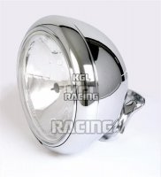 7 inch HD-STYLE headlamp, chrome, clear lens