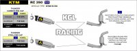 Arrow voor KTM RC 390 2015-2016 - Katalytisch gehomologeerde middenpijp