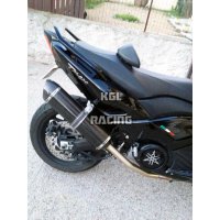 KGL Racing uitlaat Yamaha T-MAX 500 '08->'11 - DOUBLE FIRE CARBON