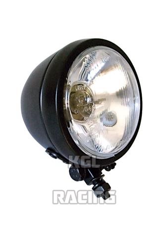 4-1/2 " koplamp Harley - stijl , zwart , E - mark 4-1/2 " koplamp Harley - stijl , zwart , E - mark