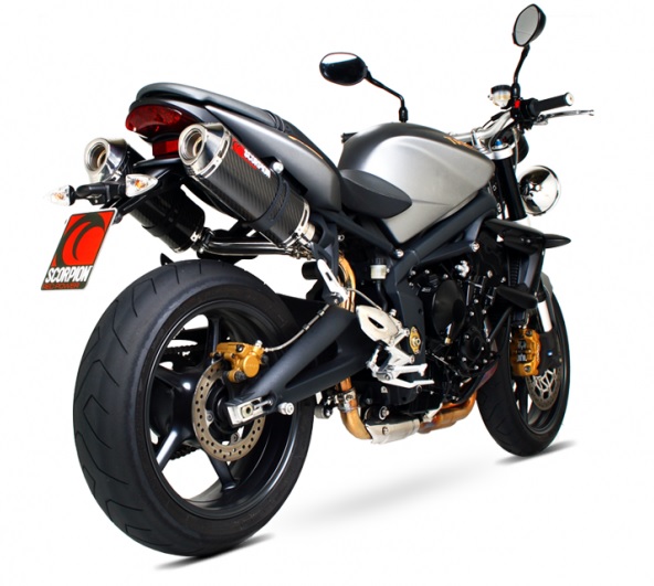 street triple under seat exhaust cbr 954