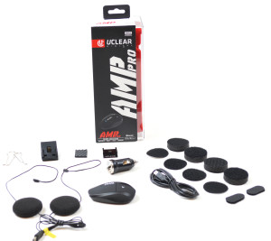Uclear AMP PRO Single Helm audio systeem Uclear AMP PRO Single Helm audio systeem