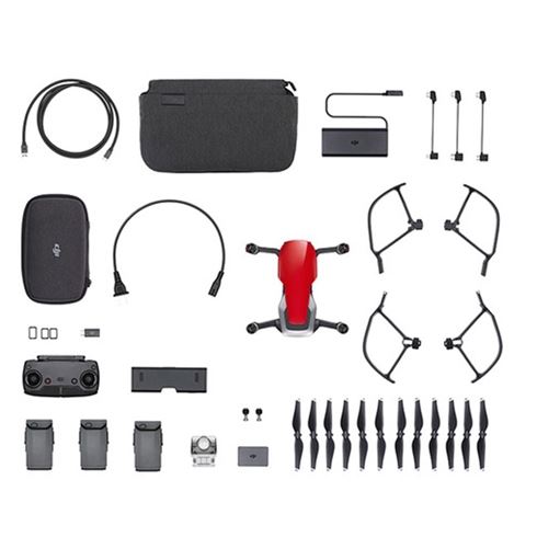 DJI Drone Mavic Air Flame Red Fly More Combo DJI Drone Mavic Air Flame Red Fly More Combo