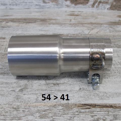 ADAPTOR CAFE' RACER SPECIAL RACCORDO ADATTATORE 54 > 41 PER CAFE' RACER SPECIAL - ADATTATORE 54 > 41 ADAPTOR CAFE' RACER SPECIAL RACCORDO ADATTATORE 54 > 41 PER CAFE' RACER SPECIAL - ADATTATORE 54 > 41