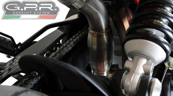 GPR DECAT PIPE APRILIA DORSODURO 900 2017/18 - DECATALIZZATORE GPR DECAT PIPE APRILIA DORSODURO 900 2017/18 - DECATALIZZATORE