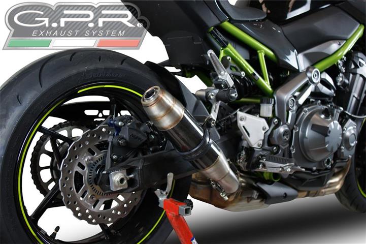 GPR EURO4 GEKEURDE DEMPER KAWASAKI Z 900 2017 - DEEPTONE CARBON GPR EURO4 GEKEURDE DEMPER KAWASAKI Z 900 2017 - DEEPTONE CARBON