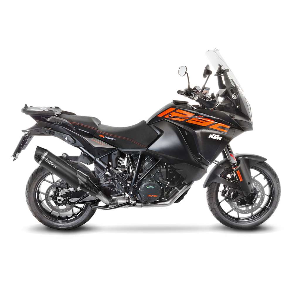 LEOVINCE voor KTM 1090 ADVENTURE/R 2017-> - demper NERO STAINLESS STEEL LEOVINCE voor KTM 1090 ADVENTURE/R 2017-> - demper NERO STAINLESS STEEL