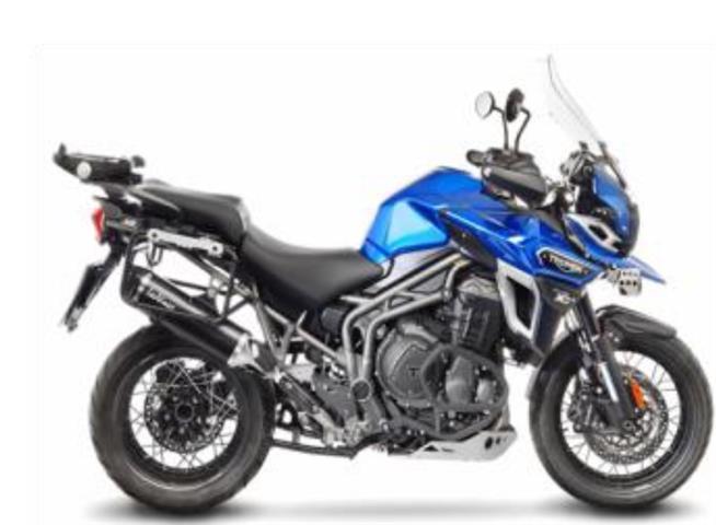LEOVINCE voor TRIUMPH TIGER EXPLORER 1200 XR/XCX/XCX/XCA- 2016-2017 - NERO demper LEOVINCE voor TRIUMPH TIGER EXPLORER 1200 XR/XCX/XCX/XCA- 2016-2017 - NERO demper