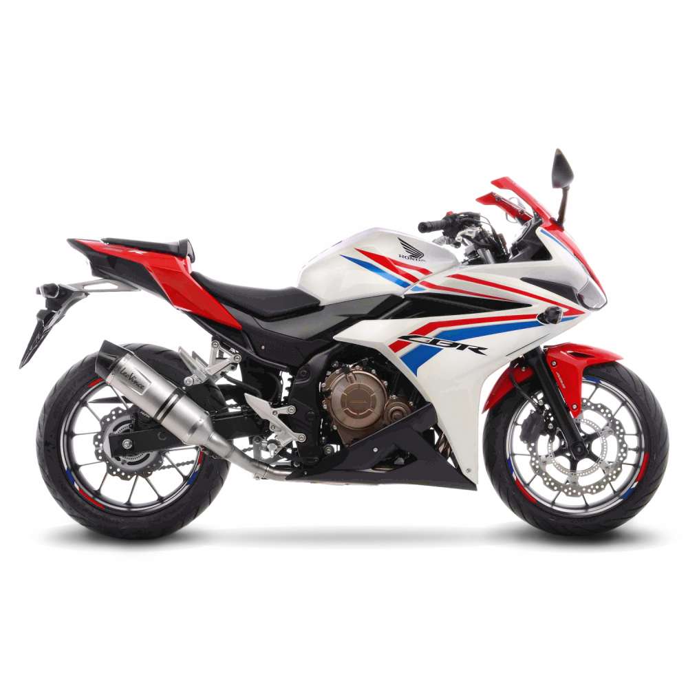 LEOVINCE voor HONDA CBR 500 R 2016-2017 - LV ONE EVO demper STAINLESS STEEL LEOVINCE voor HONDA CBR 500 R 2016-2017 - LV ONE EVO demper STAINLESS STEEL