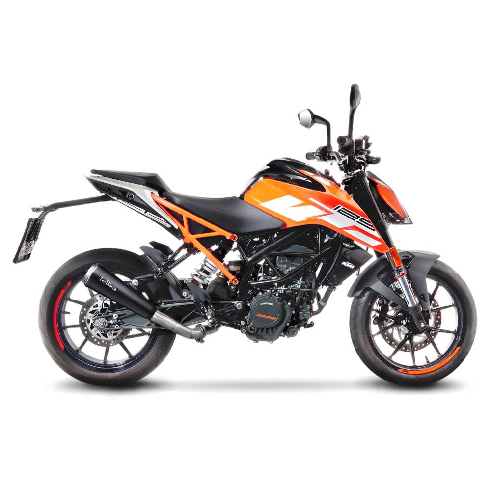 LEOVINCE voor KTM DUKE 125 2017-> - demper GP ONE LEOVINCE voor KTM DUKE 125 2017-> - demper GP ONE
