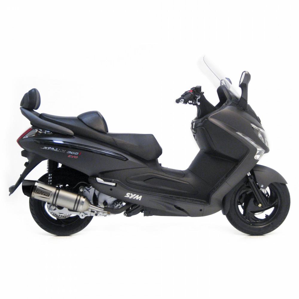 LEOVINCE voor SYM GTS 250/300 JOYMAX /GTS EVO - LV ONE EVO demper STAINLESS STEEL LEOVINCE voor SYM GTS 250/300 JOYMAX /GTS EVO - LV ONE EVO demper STAINLESS STEEL