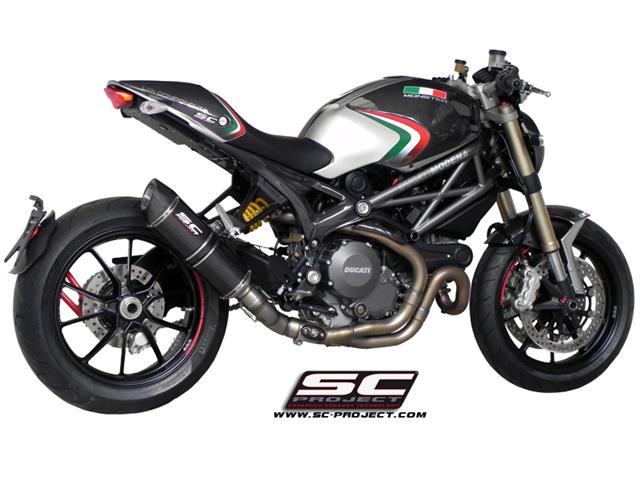 SC Project demper DUCATI Monster 1100 EVO - Oval Carbon SC Project demper DUCATI Monster 1100 EVO - Oval Carbon