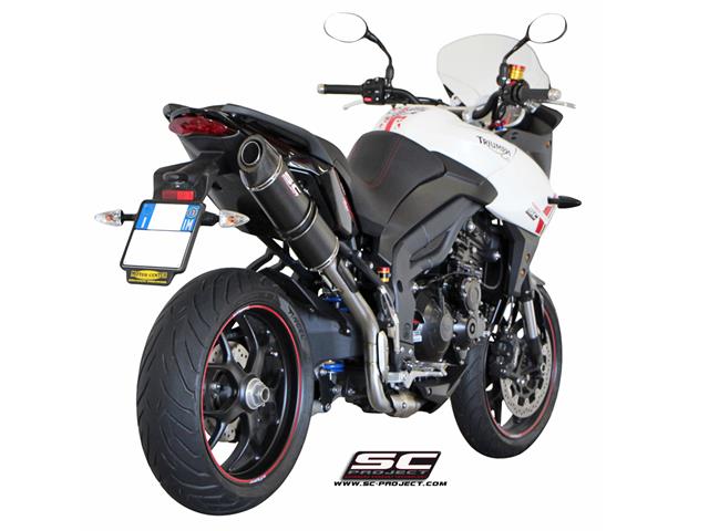 SC Project demper Triumph Tiger Sport 1050 - Oval carbon High position SC Project demper Triumph Tiger Sport 1050 - Oval carbon High position