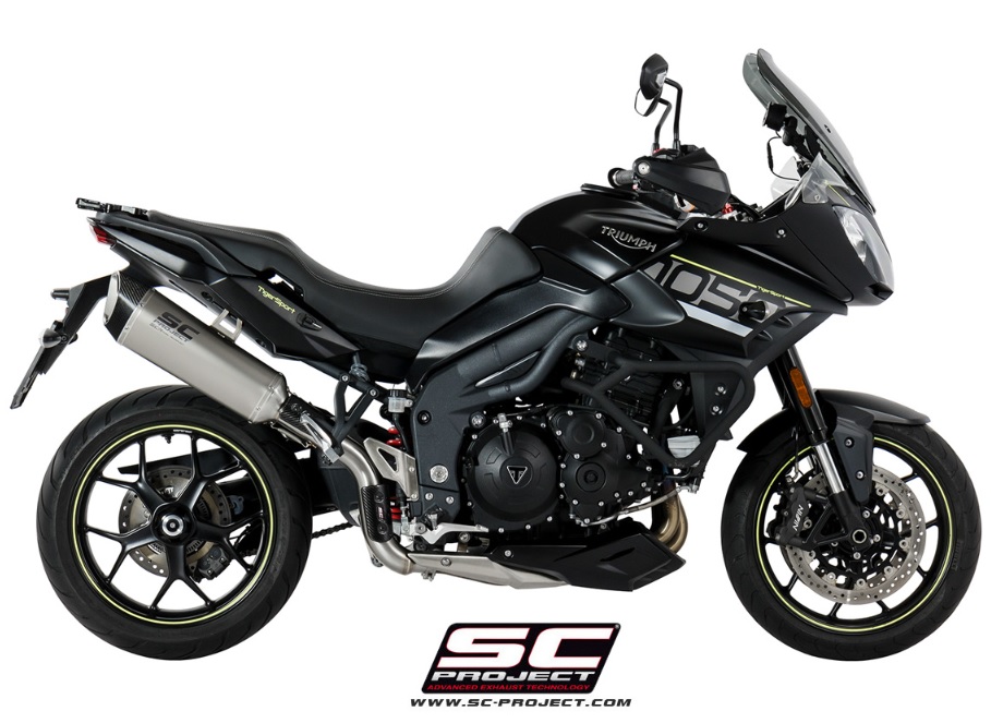 SC Project demper TRIUMPH TIGER SPORT 1050 '16-18 - SC1-R Muffler – High position SC Project demper TRIUMPH TIGER SPORT 1050 '16-18 - SC1-R Muffler – High position