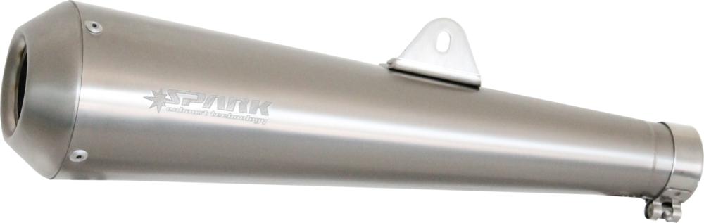 SPARK UNIVERSELE DEMPERS - Universal silencer CLASSIC Classic s.steel- scotchbrite SPARK UNIVERSELE DEMPERS - Universal silencer CLASSIC Classic s.steel- scotchbrite