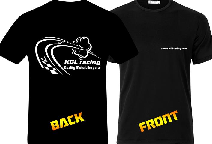KGL Racing T-Shirt - VROOAM opdruk KGL Racing T-Shirt - VROOAM opdruk