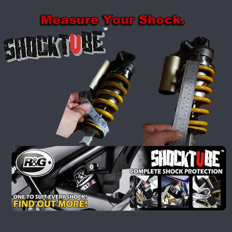 R&G ShockTube shock protector 241 X 241 MM (PAIR) [41 920013] €70.00