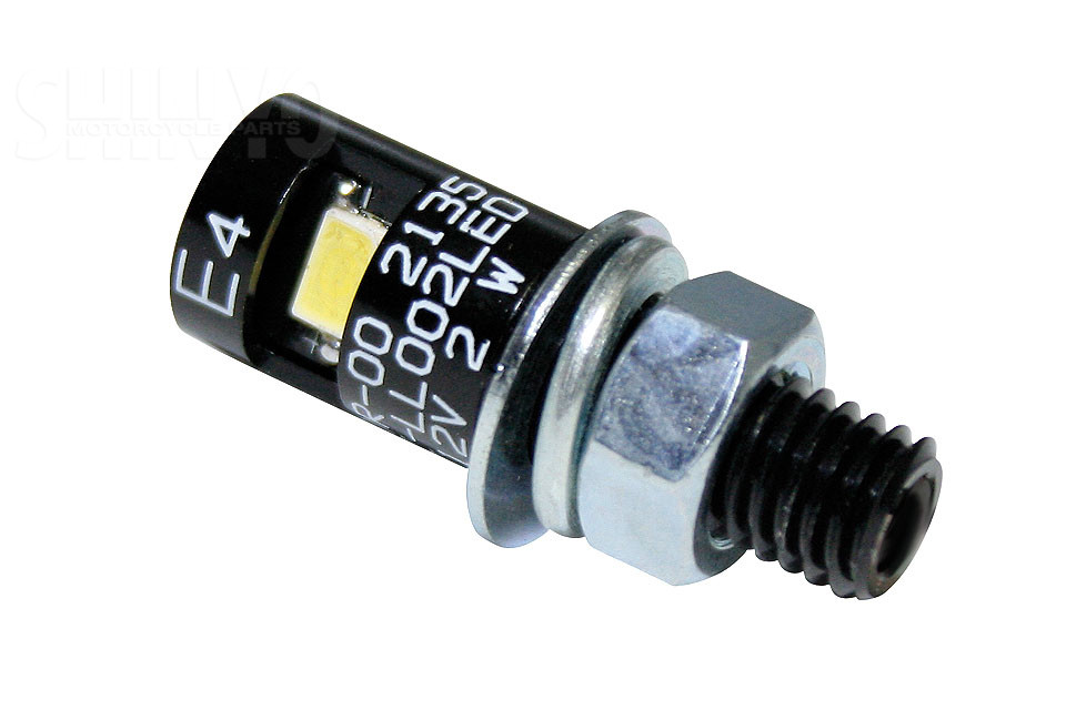 SHIN YO LED plaatverlichting (1 stuk), M8, zwart SHIN YO LED plaatverlichting (1 stuk), M8, zwart