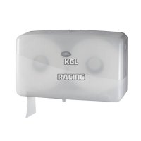 Pearl White 431007 Mini Duo Jumbo Toilet Roll Holder