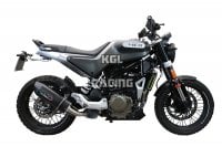 GPR for Husqvarna Svartpilen 401 2020 Euro4 - Homologated Slip-on - Furore Evo4 Nero