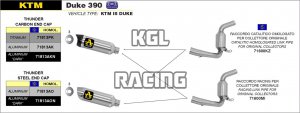 Arrow for KTM DUKE 390 2013-2016 - Joint