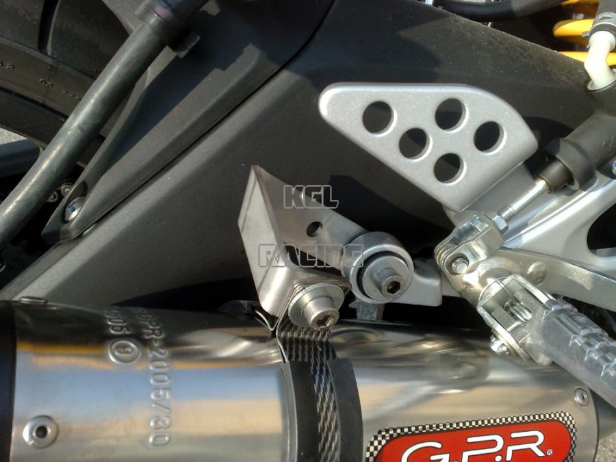 GPR voor Yamaha Yzf-R 125 i.e. 2008/13 - Gekeurde Volledige uitlaat - Furore Nero - Klik op de afbeelding om het venster te sluiten