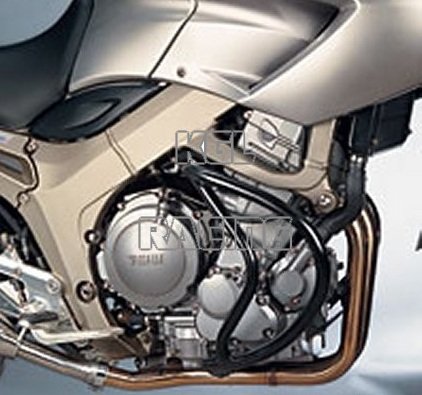 Crash protection Yamaha TDM900 - black - Click Image to Close