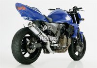HURRIC for KAWASAKI Z750S (ZR750K) 2005-2006 - HURRIC Supersport slip on exhaust (4-1) - polished aluminium