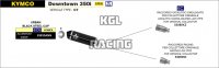 Arrow for Kymco DOWNTOWN 350i 2016-2019 - Catalytic homologated lik-pipe for original collectors
