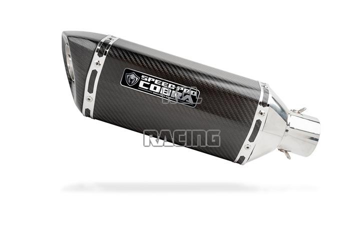 COBRA CR2 HEXAGON Slip-on demper BMW R 1200 R + RS LC - 2015-> - Carbon - Klik op de afbeelding om het venster te sluiten