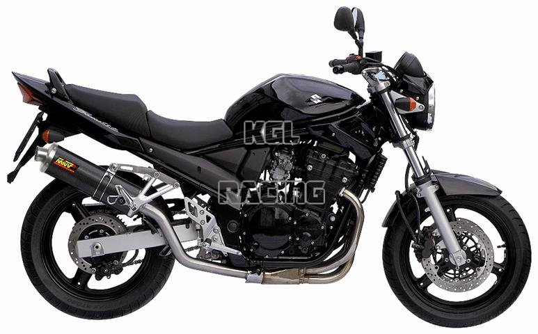 MIVV SILENCER SUZUKI GSF 650 BANDIT 2005-2006 - OVAL CARBONE - Click Image to Close