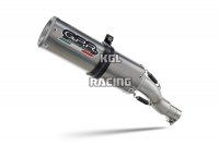 GPR for Honda Cb 400 X 2013/2015 - Homologated Slip-on silencer - M3 Titanium Natural