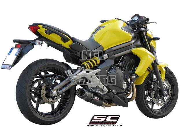 SC Project exhaust KAWASAKI ER6N '12-'14 - Full system GP-TECH Carbon - Click Image to Close