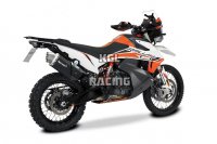 HP CORSE for KTM 890 ADVENTURE/R/SMT 2021-2023 - Silencer 4-TRACK R SHORT BLACK