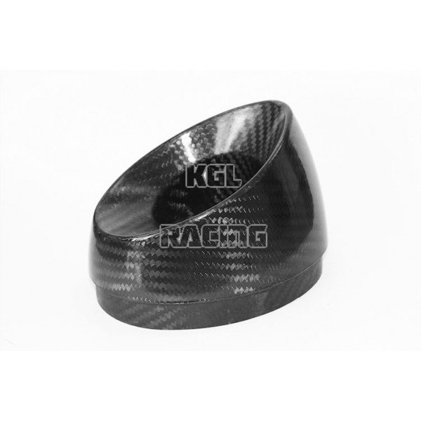KGL Racing silencer endcap Carbon - SPECIAL, DOUBLE FIRE - Click Image to Close