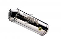 BOS silencers (pair) SUZUKI GSX-R 1000 2007->>2008 - BOS Midget (4-2) Stainless steel polished