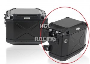 Coffre Hepco&Becker - Alu-Koffer Xplorer 37 Litre Cutout Droite 37 Liter Noir