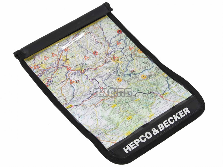 Hepco&Becker WATERPROOF MAP-BAG DIN A4 FOR TANKBAGS STREET DAYPACK 2.0 AND ROYSTER TANKBAG - Click Image to Close