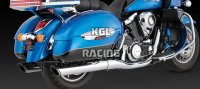 Vance & Hines Kawasaki VN 1700 Voyager/ tourer '09-'12 TWIN SLA