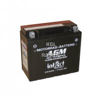 INTACT Bike Power AGM batterij YTX 20L-BS, onderhoudsvrij met zuurpakket