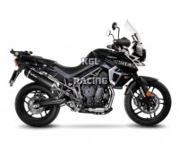 LEOVINCE pour TRIUMPH TIGER 800 XR/XRX/XCX/XRT/XCA/XRX LRH/XCX LRH 2018 - 2019 - silencieux NERO