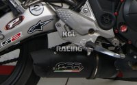 GPR pour Cf Moto 650 Nk 2012/16 - Homologer Slip-on - Furore Nero